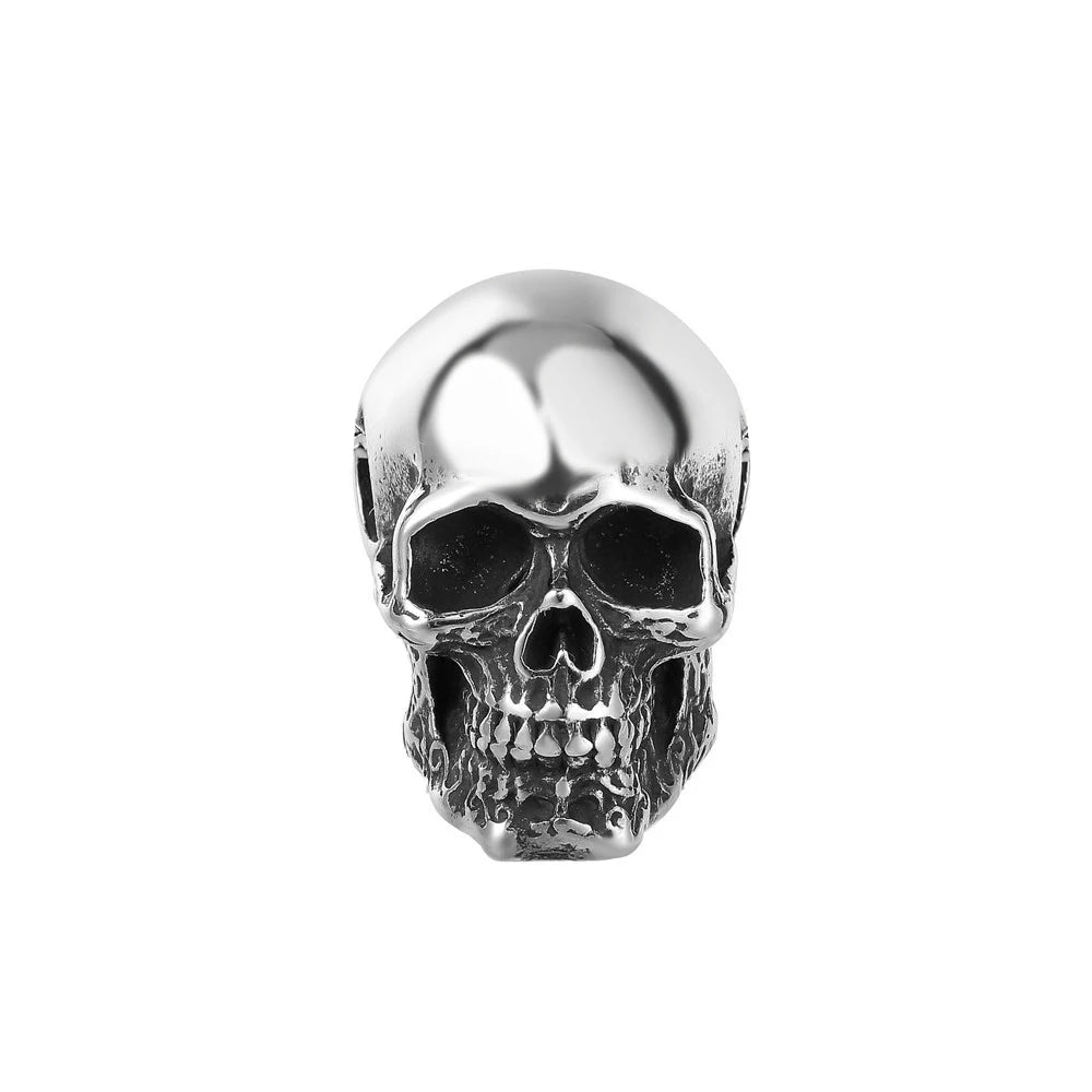 Gothic Skull Pendant Necklace — Stainless Steel