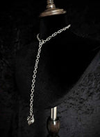Vintage Heart Organ Necklace,Gothic jewelry,O-shaped,Punk,Hippie,Adjustable,Design Sense,Exaggerated,Choker for Women Man,Trendy