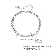 Zulfiqar Sword Pendant Necklace for Men, Stainless Steel Imam Ali Sword Necklace Bracelet, Islamic Religious Faith
