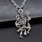 Vintage Chief Pharaoh Necklace On The Neck 43Cm Chain Girl Jewellery Beach Art Supplies
