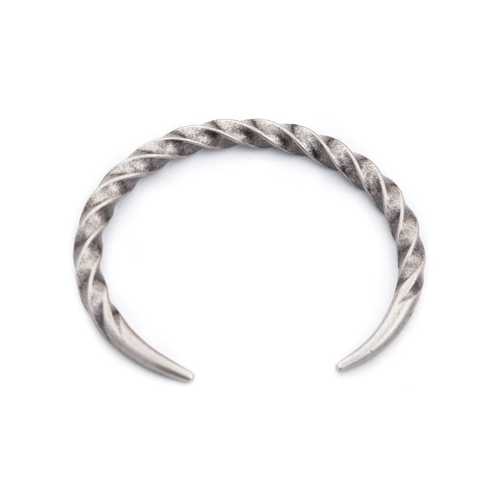 Steel Bracelet Vintage 316L Twist Punk Party