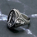 Viking Lighthouse Ring — Stainless Steel