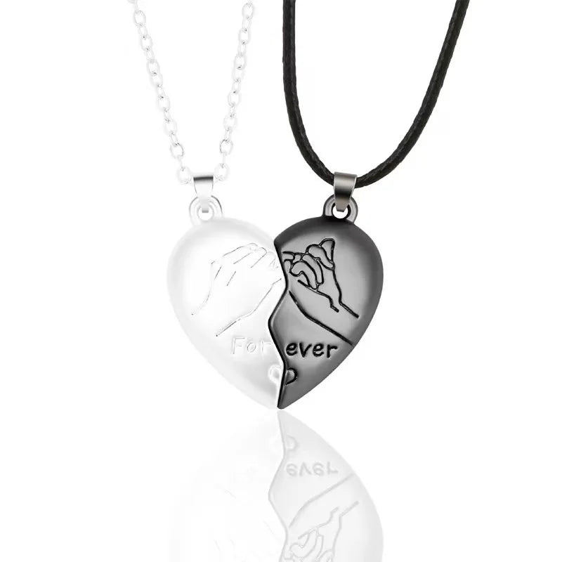 Magnetic Heart Pendant Necklace
