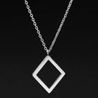 Viking Rune Layering Necklace — Minimal