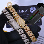 Iced Out Cuban Necklace Stainless Steel 10MM