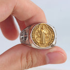St. Benedict Talisman Ring — 925 Silver
