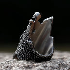 2022 NEW Men's 316L stainless steel rings Angel Wing Skull Vintage Aegishjalmur PUNK for teen Jewelry Gifts free