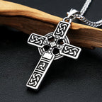 Viking Celtic Stainless Steel Pendant Necklace