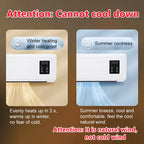 Portable Ductless Air Conditioner Wall-mounted Air Conditioner Fan and Heater RV Air Conditioner Fan Heater Combo Split