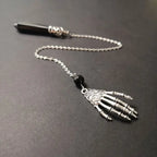 Stone Black Pendant Necklace