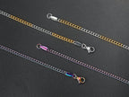 Stainless Steel Cuban Chain Necklace 3MM