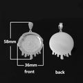 Iced Out Photo Pendant Necklace