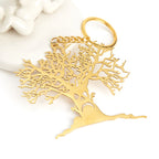 2025 Halloween Scary Tree Pendant Exquisite Stainless Steel Tree of Life Necklace Neck Chain Punk Hip Hop Funny Jewelry