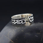 Viking Totem Ring — 925 Silver