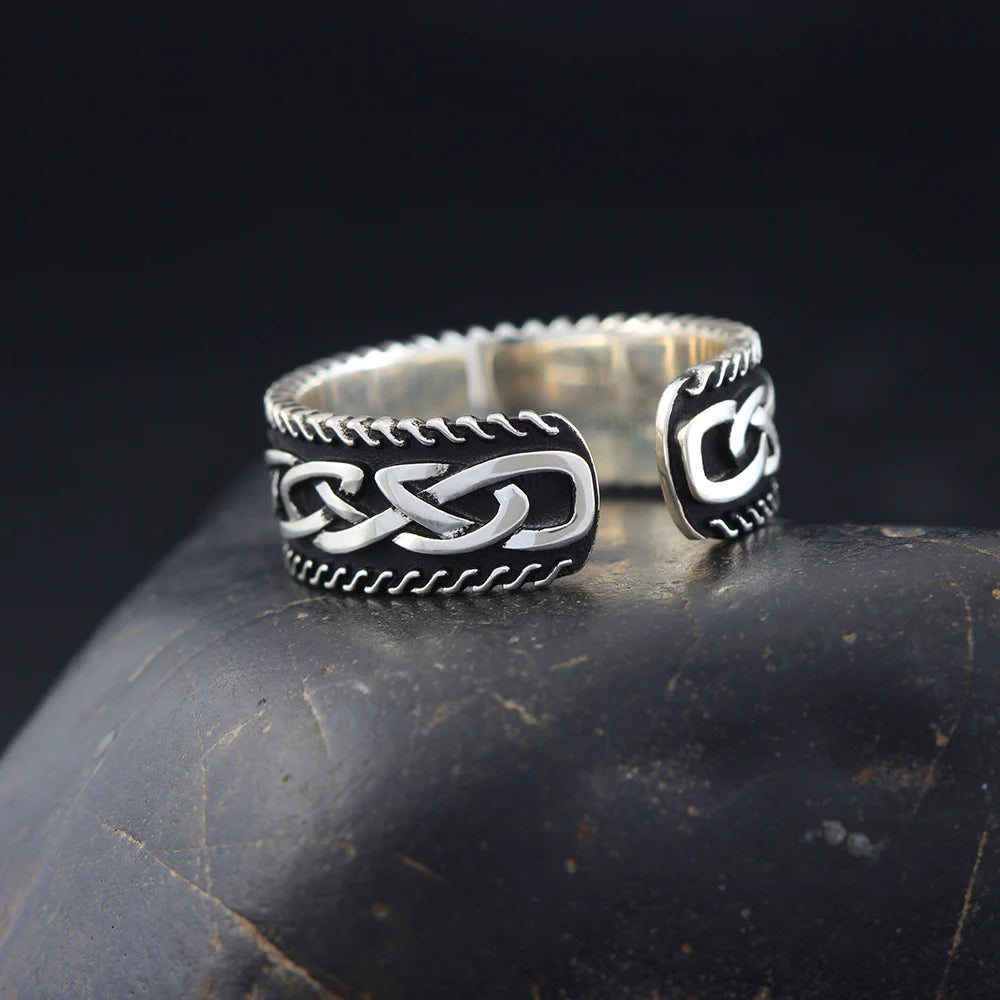 Viking Totem Ring — 925 Silver