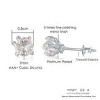 Iced Out Stud Earrings — Gold