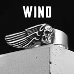 Skull Ring Black Edition — Stainless Steel
