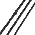3MM Black CZ Tennis Chain Bracelet Hip Hop Black Ice Plated Tennis Bracelet Men and Women High End Accessories