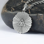 Demon Eyes Pendant Necklace — 925 Silver