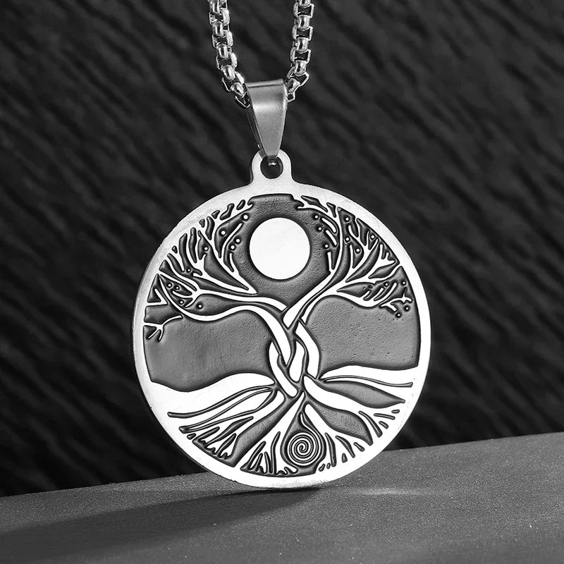 Exquisite and Creative Hip Hop Pentagram Pendant Necklace for Men Simple Punk Texture Necklace Jewelry Sweater Chain