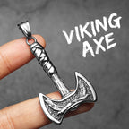 Viking Phoenix Axe Men Necklaces Stainless Steel Pendant Chain Women Punk Fashion Jewelry New In Accessories Gifts Wholesale