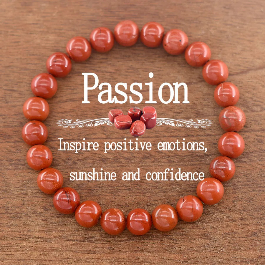 Multi-Color Bead Bracelet with Adjustable Length