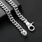 Stainless Steel Cuban Chain Necklace Miami