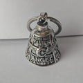 Angel Wings Moto Bell Steel Pendant Punk