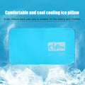 Summer Cooling Ice Pillow Cool Bed Mat Pad Relax Muscle Help Sleeping Pad Mat Travel Pillow Office Comfort Ice Pillow