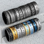 Vintage Nordic Viking Runes Celtic Knot Series Stainless Steel Womens Mens Rings Punk Biker Jewelry Creativity Gift
