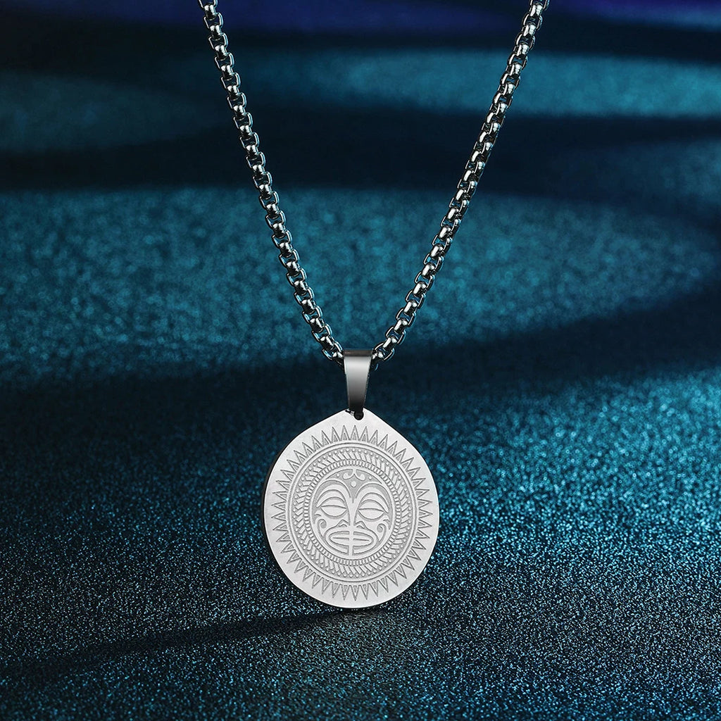 CHENGXUN Dainty Chef Knife Pendant Necklace for Women Men Steel Knife Charm Neck Chain Male Talisman Amulet Protection Jewelry