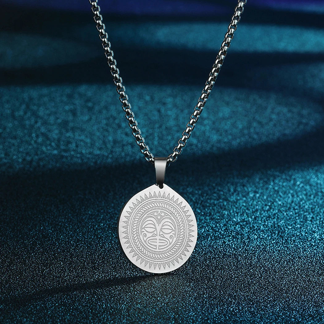 CHENGXUN Dainty Chef Knife Pendant Necklace for Women Men Steel Knife Charm Neck Chain Male Talisman Amulet Protection Jewelry