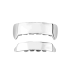 Trend Glossy Teeth Grillz Realistic Look Shiny Grillz Set Full Wrapped Teeth Caps Men