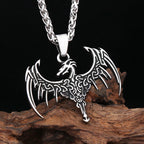 Viking Dragon Pendant — 316L Stainless Steel