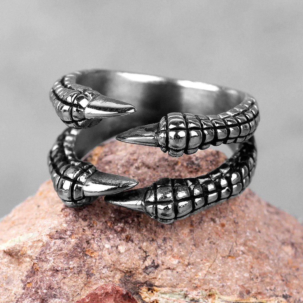 Dragon Claw Ring — Stainless Steel