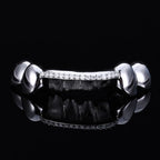 925 Silver VVS Grillz Iced Out Diamond 1-Row