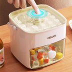 48 Gride Multifunctional Ice Cube Mold Large Capacity Ice Maker with One-touch To Release Easily Portable Ice Box