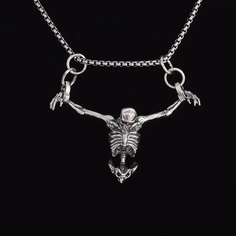 Seraph Warrior Pendant Necklace — Zinc Alloy