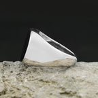 Vinyl Ring — Stainless Steel