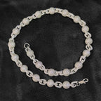 Iced Out Bead Choker Necklace 10.5MM Stainless Steel
