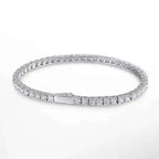 gold bracelet men Moissanite Tennis Bracelet Original S925 Sterling Sier Plated White Gold With GRA Bracelets For Women Man