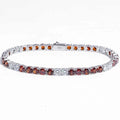 Silver 925 Moissanite Tennis Bracelet Iced Out