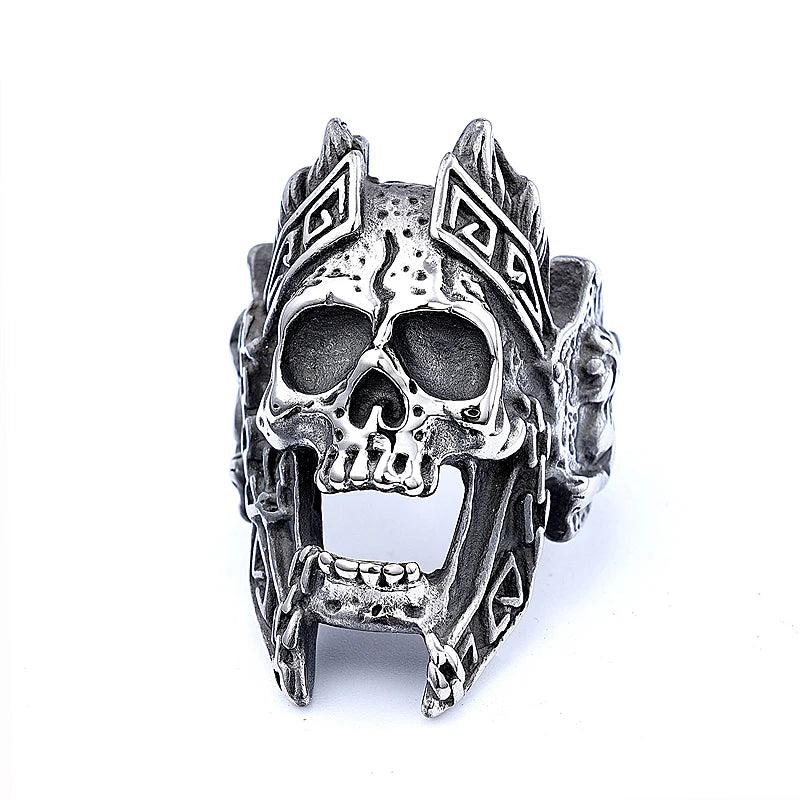Multi Style Gothic Skull Rings Stainless Steel Fashion Personality Hip-hop Men Ring Biker Party Charm Jewelry Gift