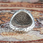 Indian Chief Biker Ring — 925 Silver