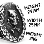 Victory Skull Ring — Stainless Steel