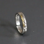 Top Quality 925 Sterling Silver Ring For Men Jewelry Charming Gold Silver Collision Ring Male Gift For Boyfriend