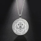 Mammon Talisman Pendant Necklace — Gold